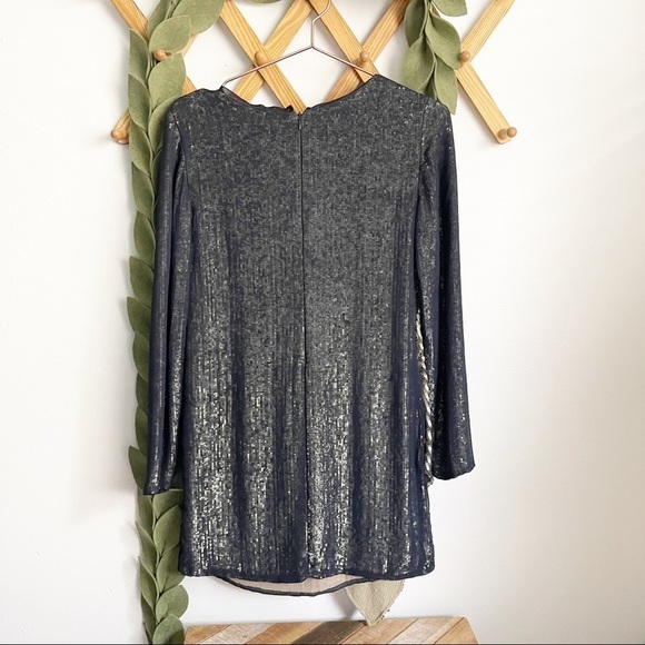 3.1 Phillip Lim Gold Sequin Silk Dress - Picture 9 of 10